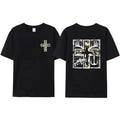 Southern Charm Fishing Shirt – Camo Cross Antlers & Bass Graphic Tee