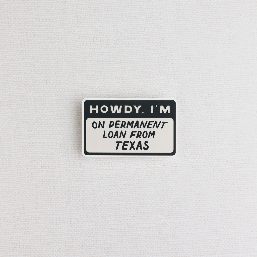 Howdy I'm... Sticker