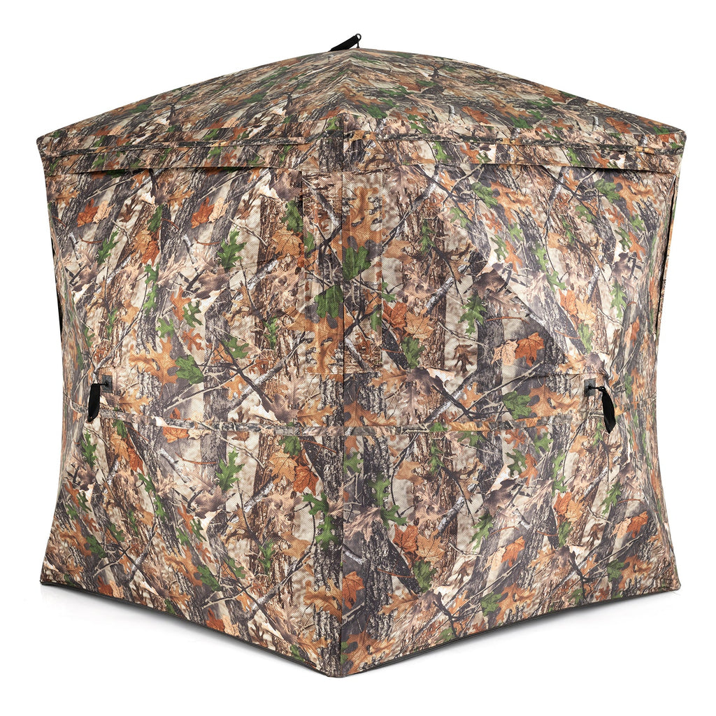 270¬∞ See Through Hunting Blind Tent with Silent Magnetic Door