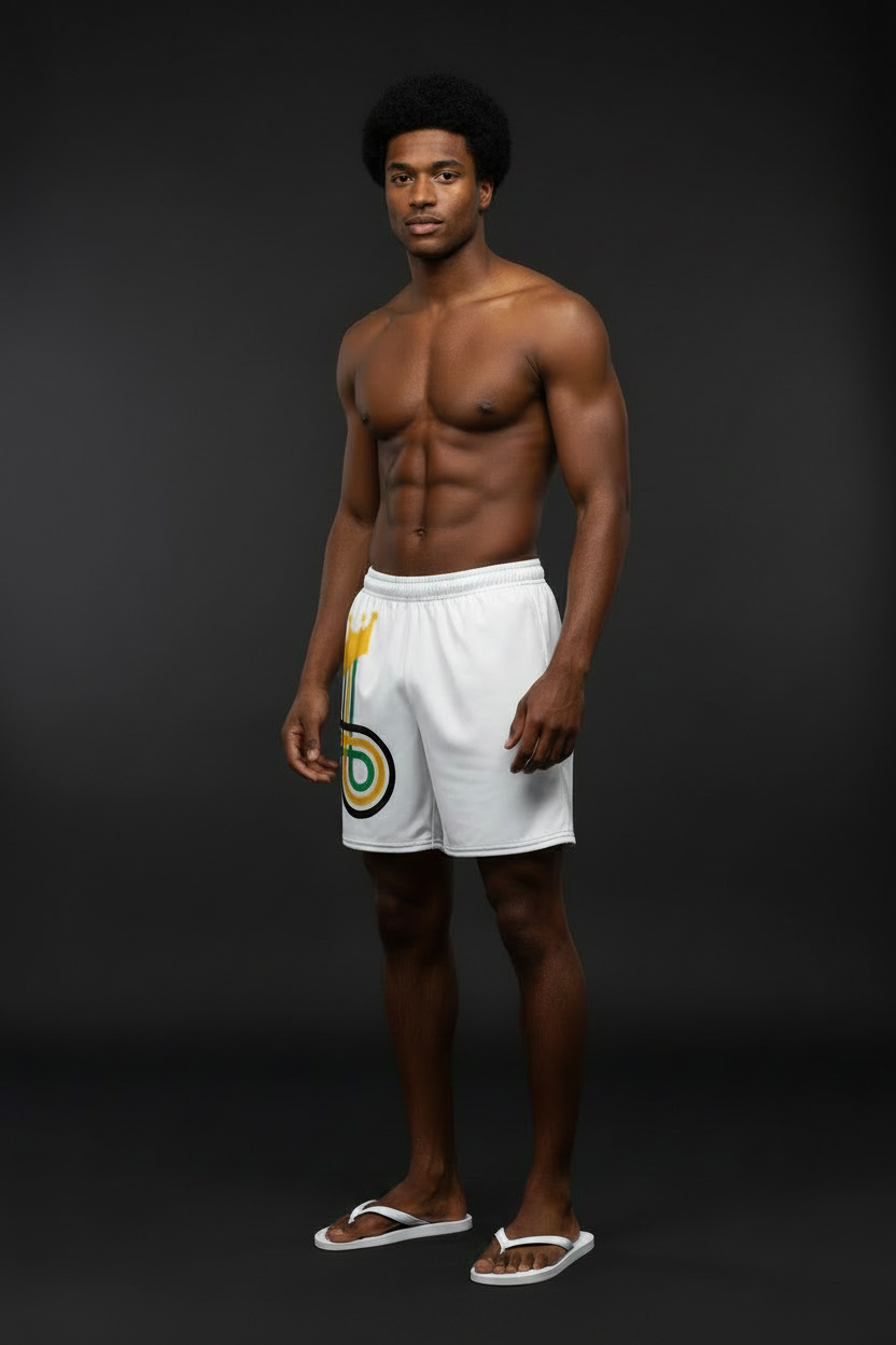 Crowned Path Recycled Men's Swim Trunks