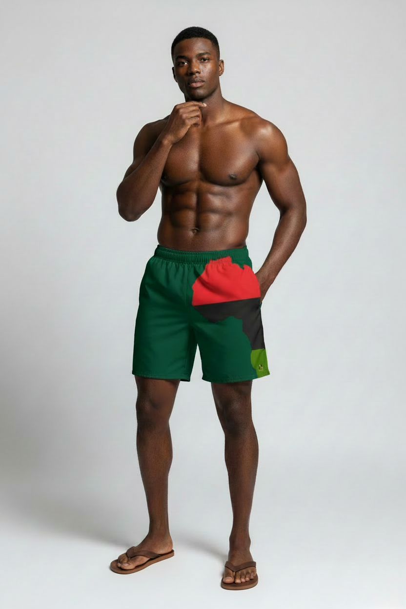 Pan-African Pride Men's  Swim Trunks