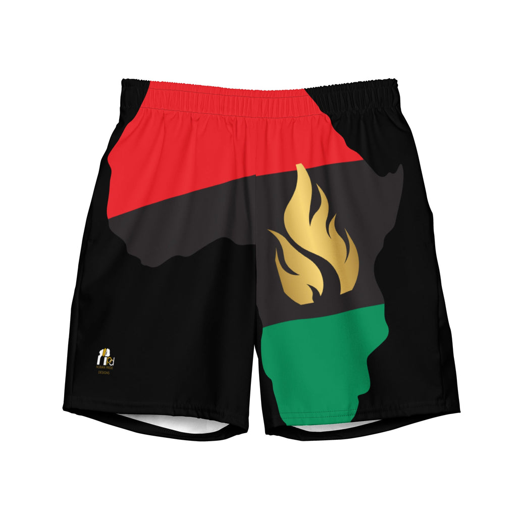 Africa Lit Men's Recycled Swim Trunks