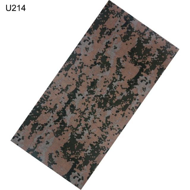 Camouflage Neck Gaiter Hunting Scarves Ice Silk Bandana Tubular Buff Half Mask Tactical Sport Headband Balaclava  Balaclava Seamless Magic Head Scarf Breathable Bandana Turban Outdoor Hiking Quick-Dry Sweat Absorbing Scarves Multifunction Beanie Hat