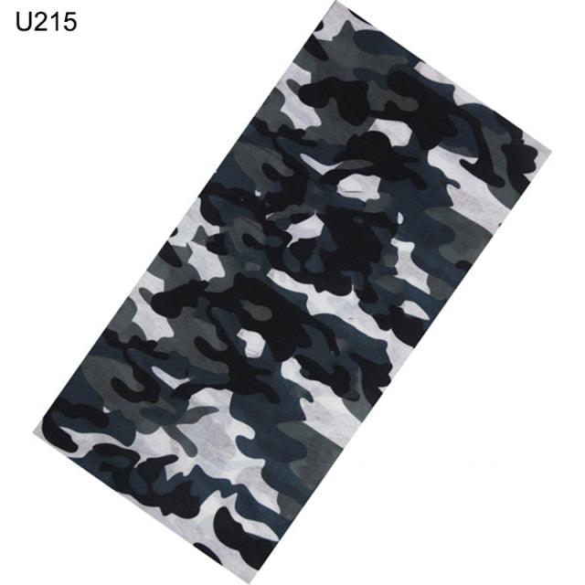 Camouflage Neck Gaiter Hunting Scarves Ice Silk Bandana Tubular Buff Half Mask Tactical Sport Headband Balaclava  Balaclava Seamless Magic Head Scarf Breathable Bandana Turban Outdoor Hiking Quick-Dry Sweat Absorbing Scarves Multifunction Beanie Hat