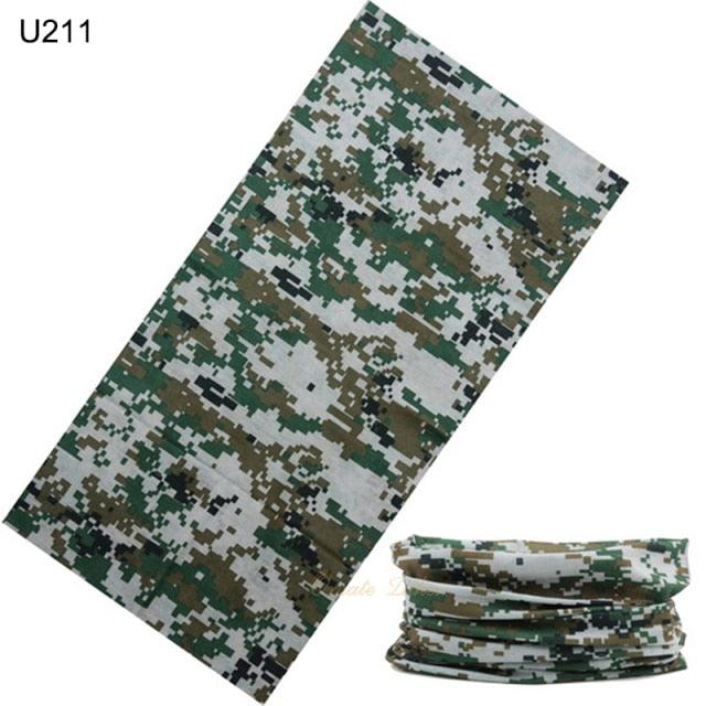 Camouflage Neck Gaiter Hunting Scarves Ice Silk Bandana Tubular Buff Half Mask Tactical Sport Headband Balaclava  Balaclava Seamless Magic Head Scarf Breathable Bandana Turban Outdoor Hiking Quick-Dry Sweat Absorbing Scarves Multifunction Beanie Hat