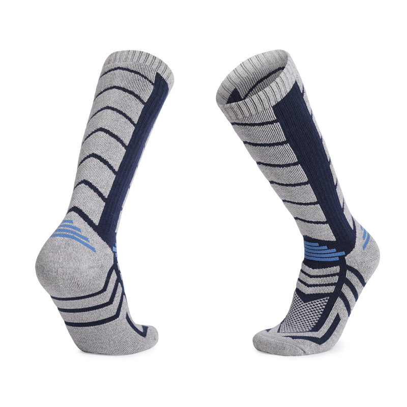 Cashmere socks Merino wool socks Autumn and winter snow socks High tube socks Outdoor skiing socks Mountaineering towel socks