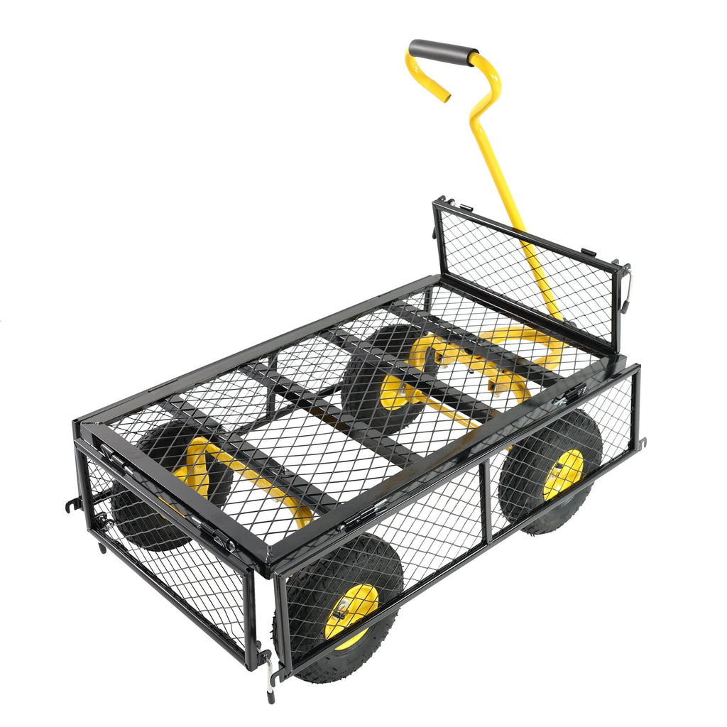 Wagon Cart Garden Cart Trucks Make Transporting Firewood Easier