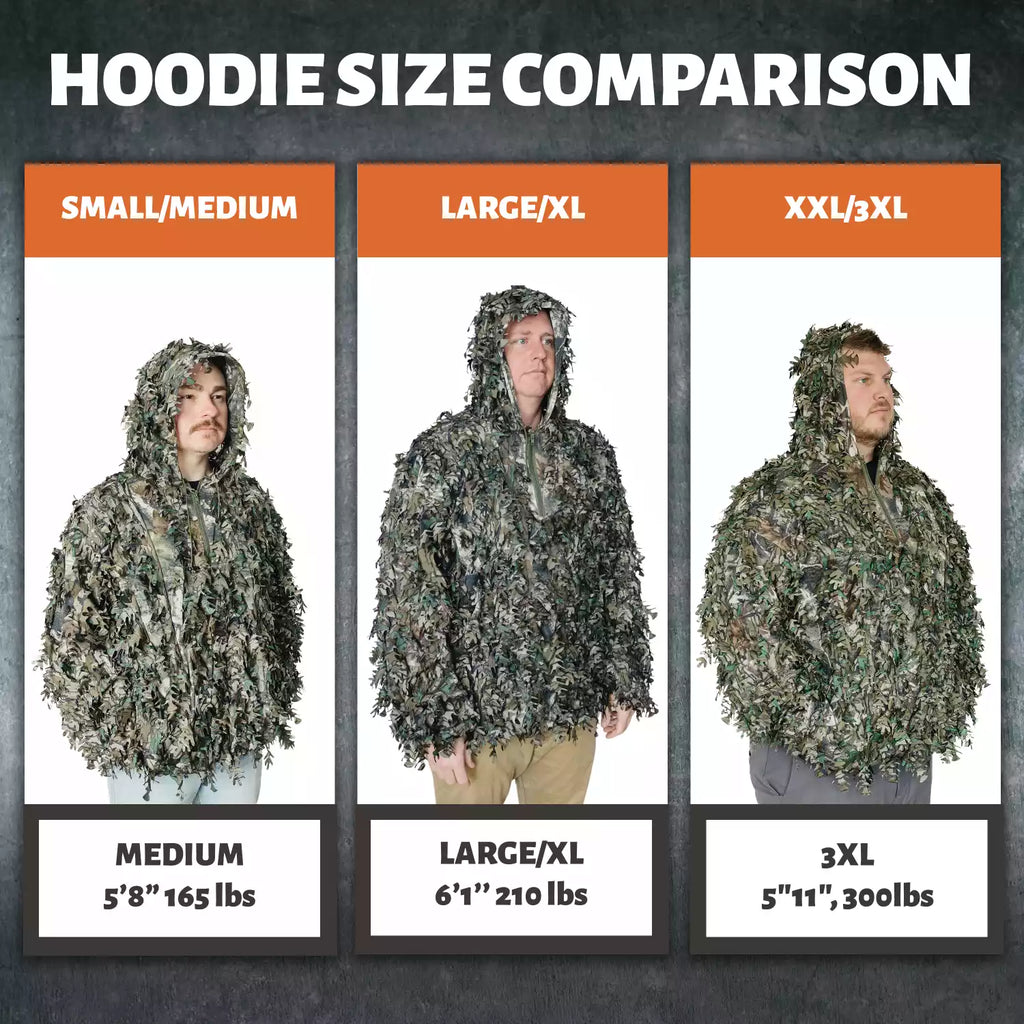 3D Leafy Camo Suits and Hoodies, Mossy Oak Patterns