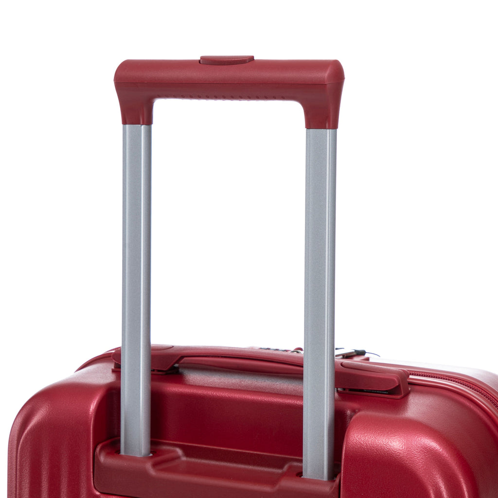 ABS Spinner Wheel Luggage Set with Combination Lock - Red
