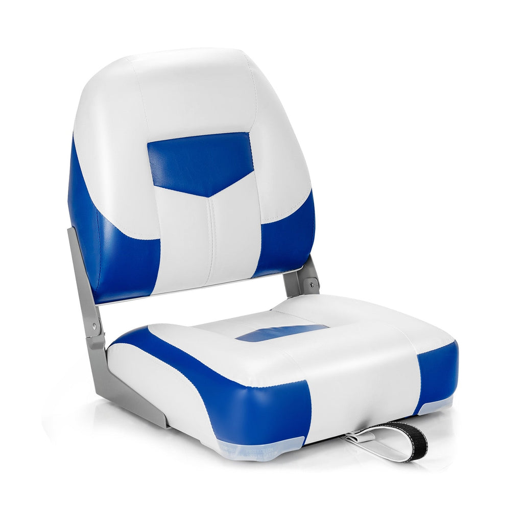 Set of 2 Folding Low Back Fishing Boat Seat