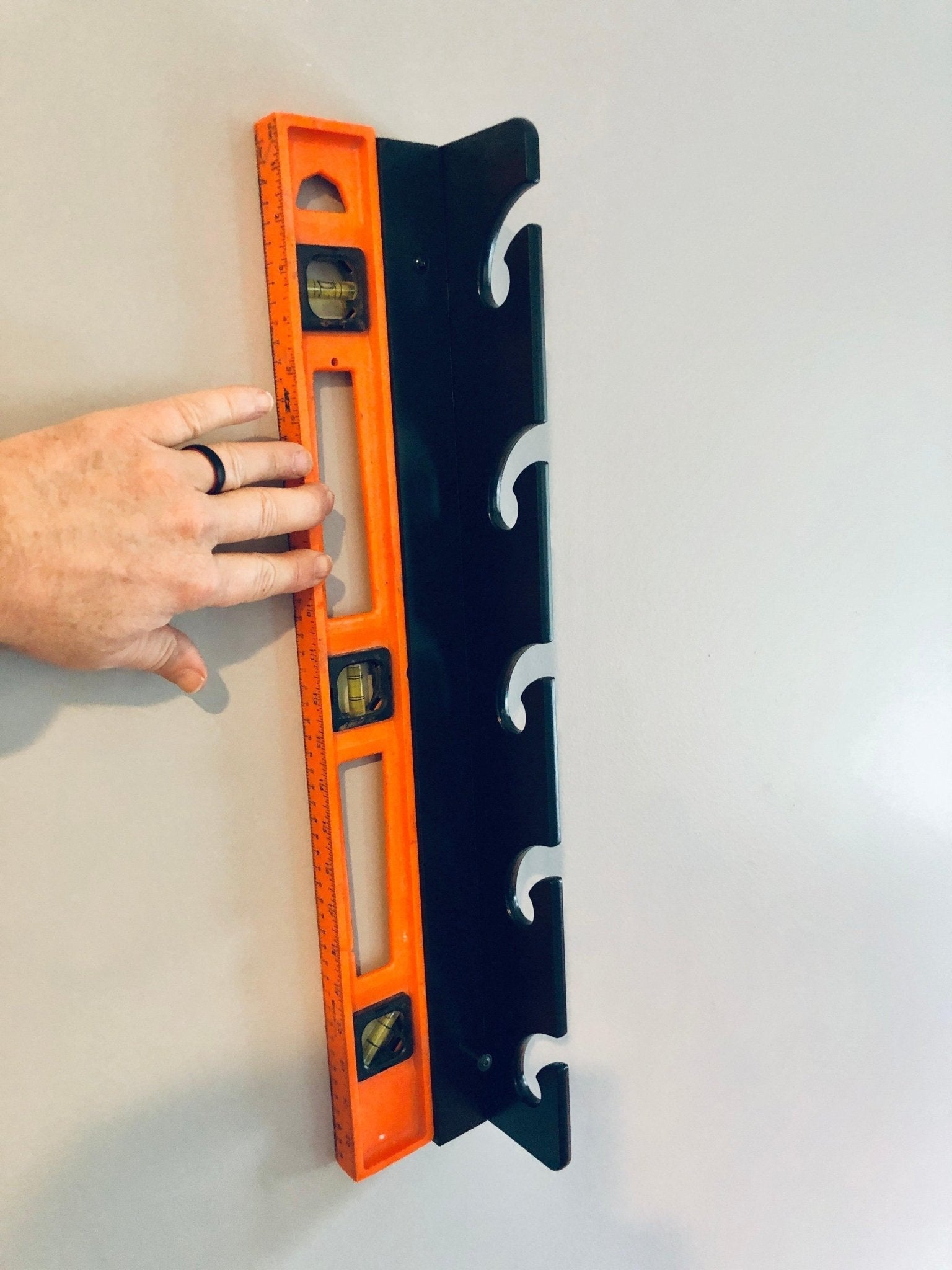Wall-Mounted Fishing Rod Rack for Garage or Ceiling Storage
