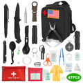 Emergency Survival Kit for Outdoor Gear and First Aid