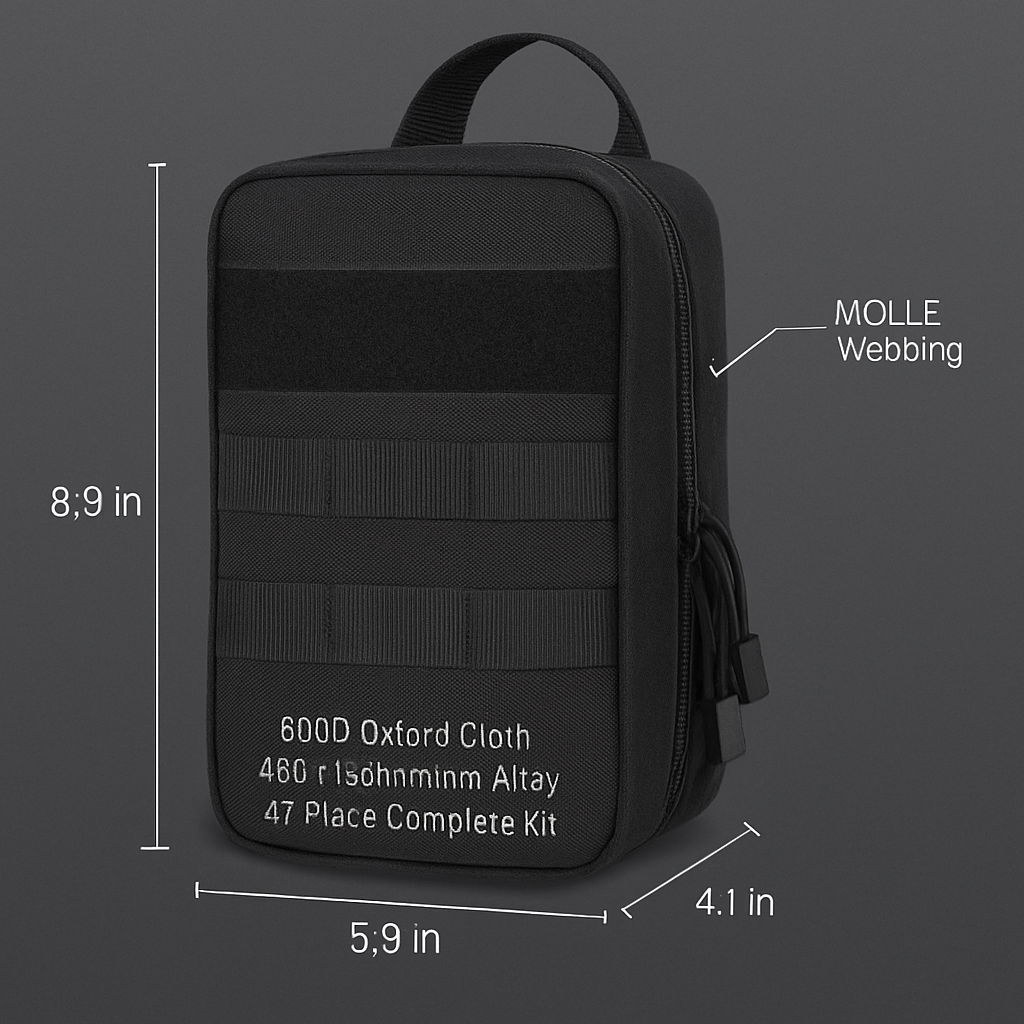 Emergency Survival Kit for Outdoor Gear and First Aid