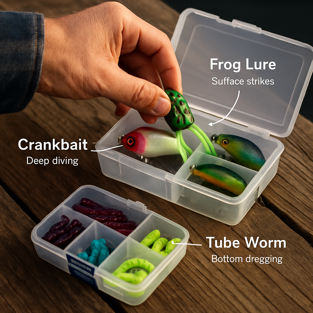 Fishing Lures Kit: Soft & Hard Lures for Salt/Freshwater