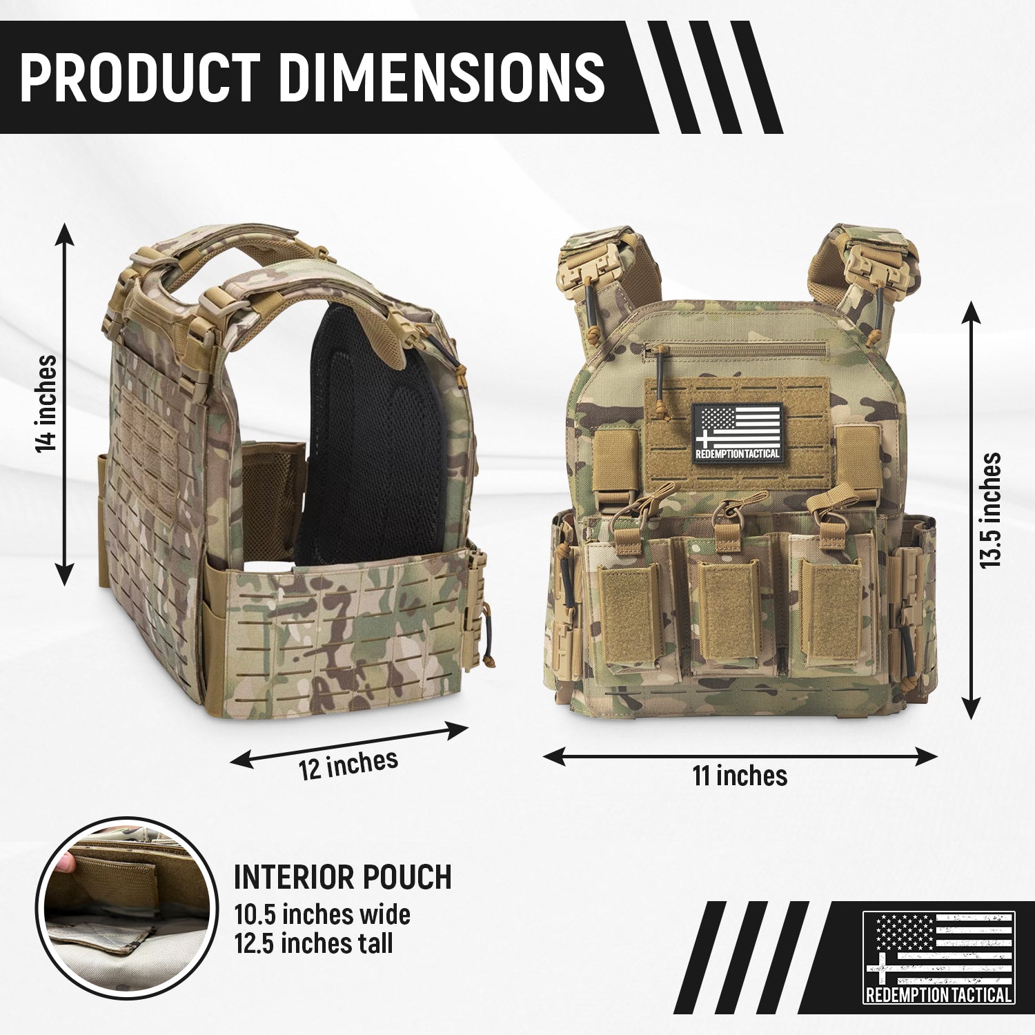 Redemption Tactical "CRUSADER 2.0"® V4 Vest