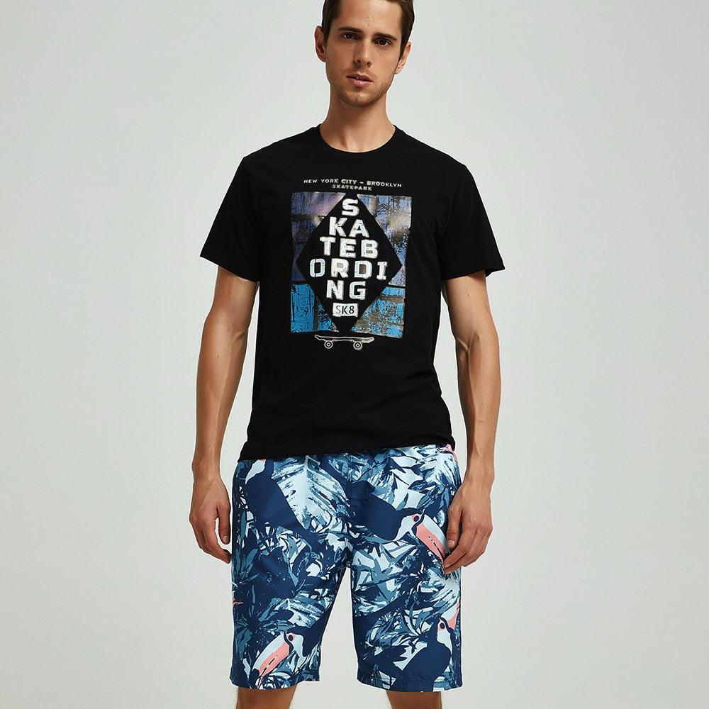 Men's Beach Shorts Quick Drying Loose and Comfortable for Surfing Swimming Watersports Men's Beach Shorts Quick Drying Loose And Comfortable For Surfing Swimming Watersports Shorts