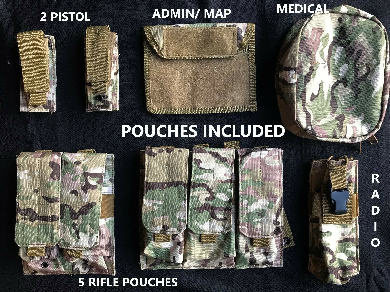 Vest with 10x12 Plates and Side Plates