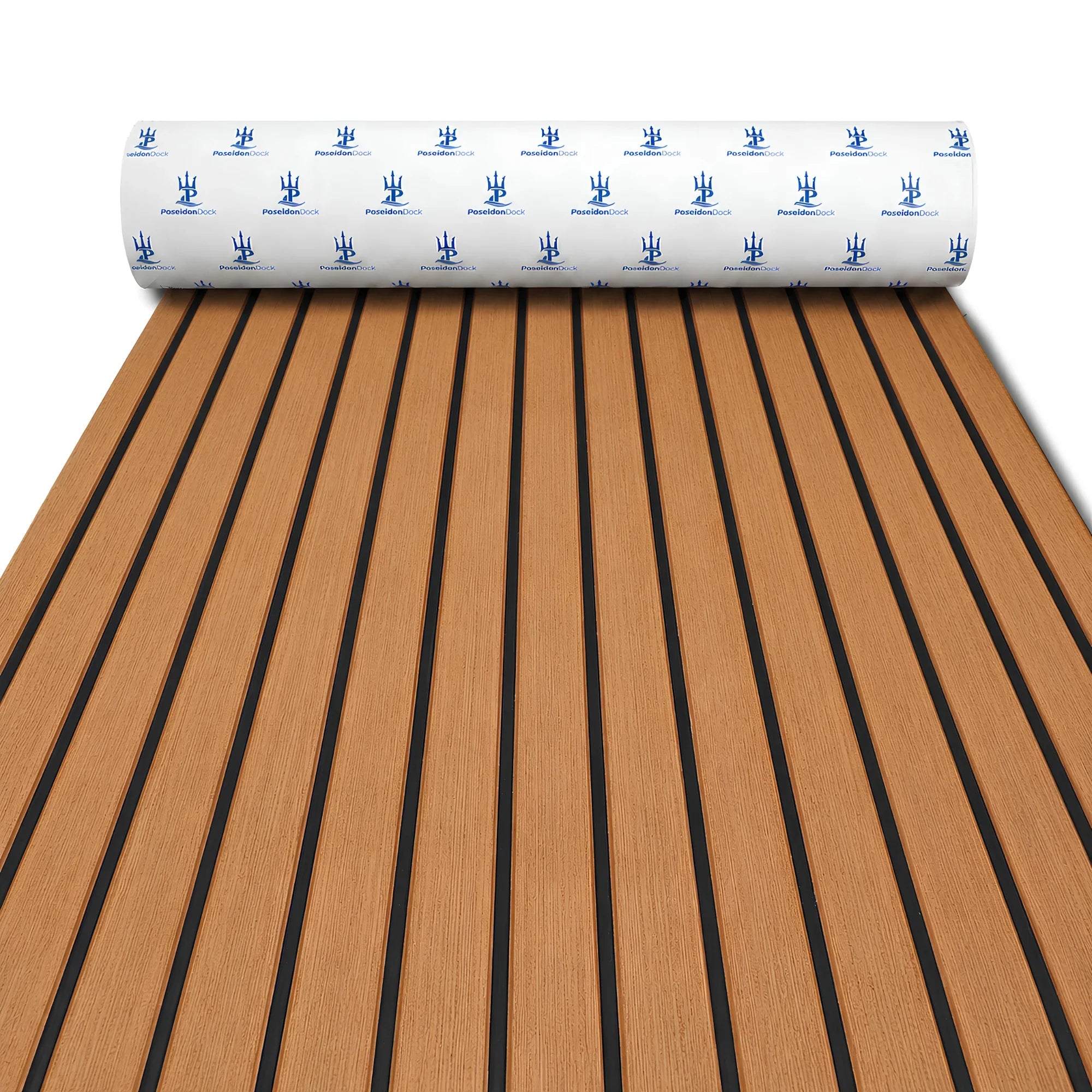 Faux Teak Stripe EVA Foam Boat Flooring