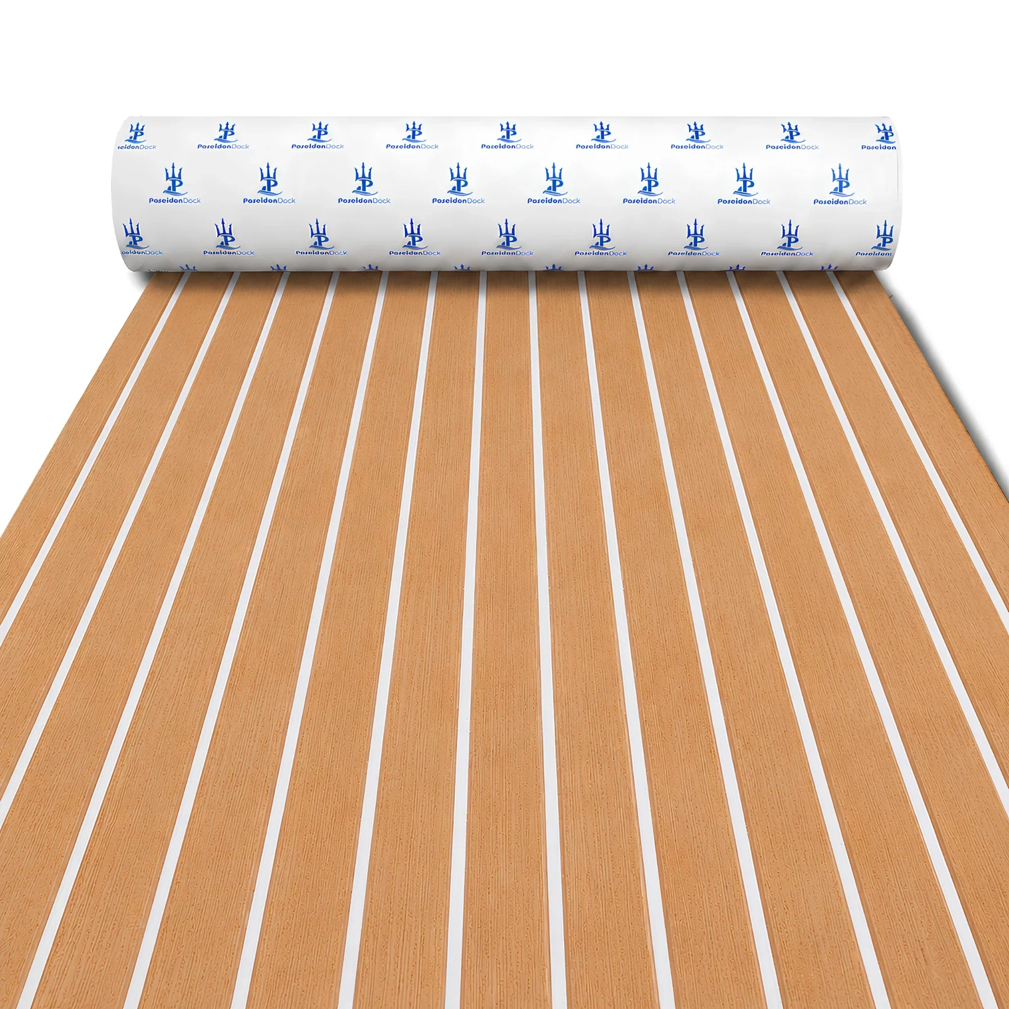 Faux Teak Stripe EVA Foam Boat Flooring