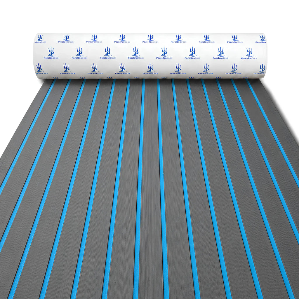 Faux Teak Stripe EVA Foam Boat Flooring