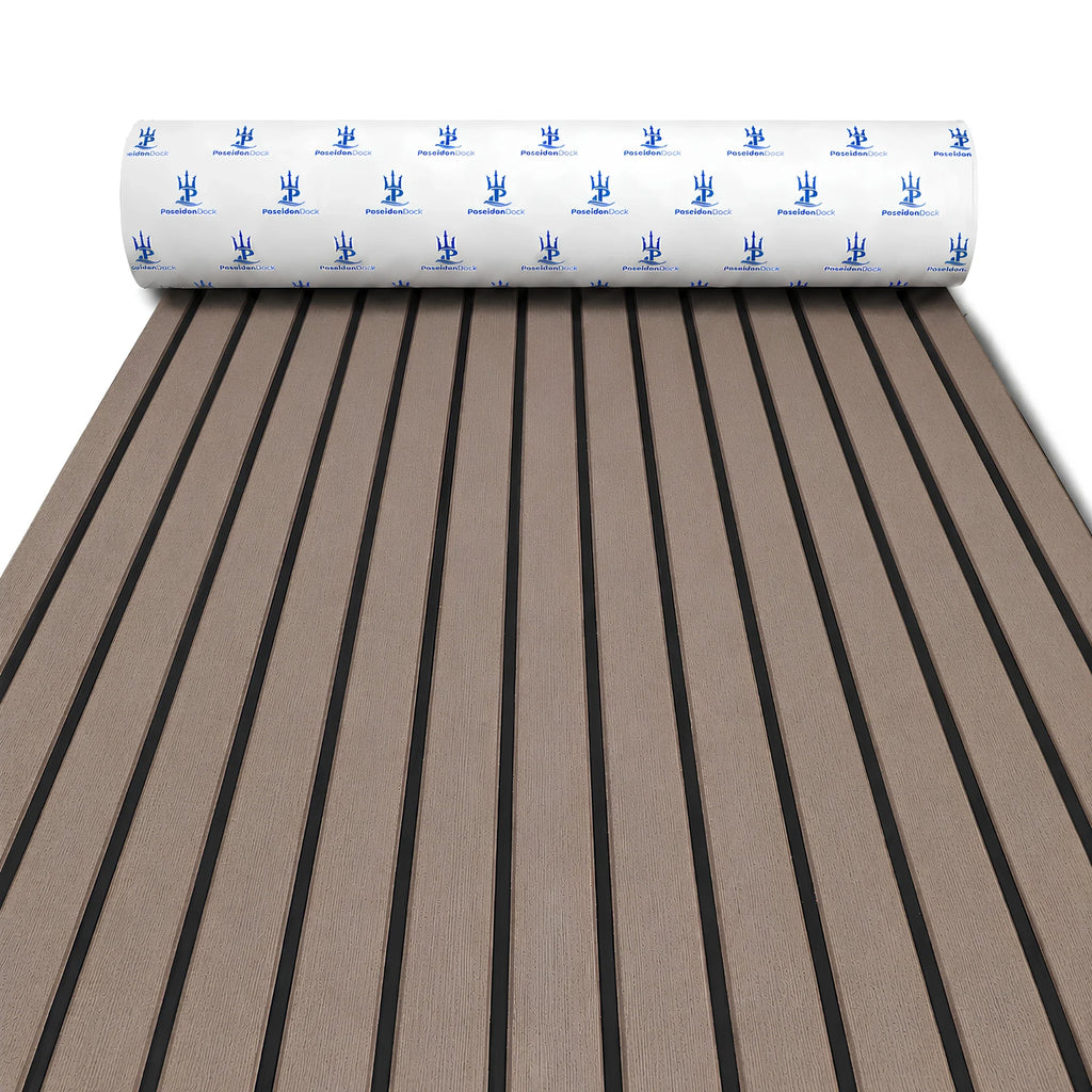 Faux Teak Stripe EVA Foam Boat Flooring