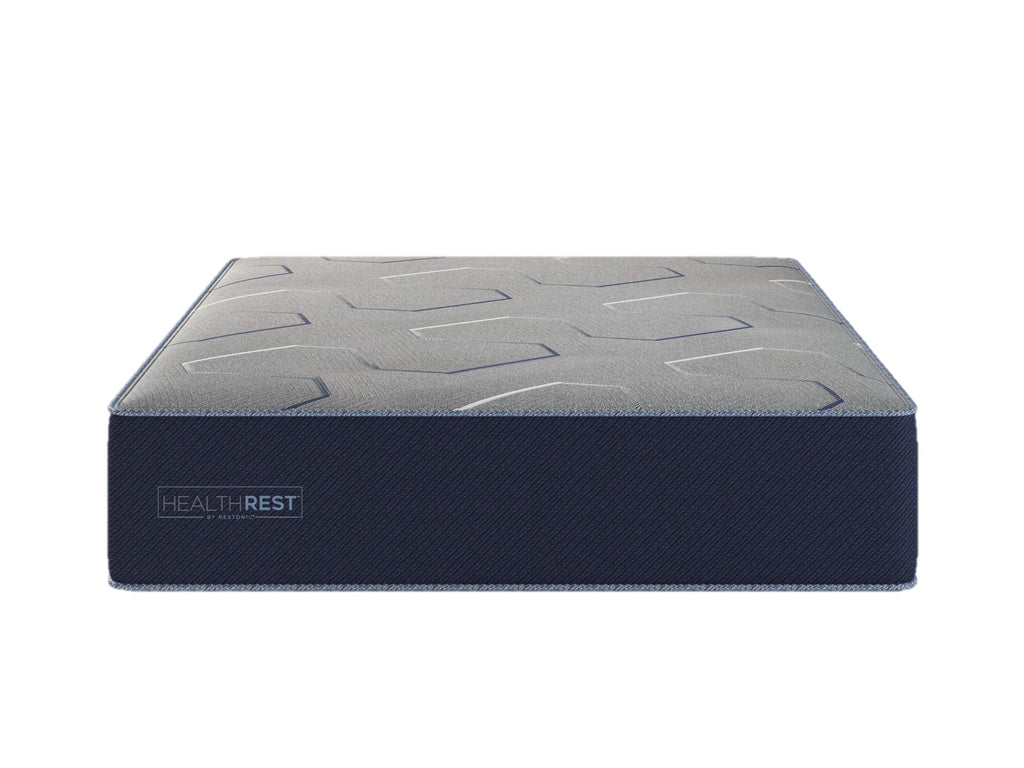 HealthRest PolarBreeze Plush Mattress with Cooling Gel Foam - Navy Blue
