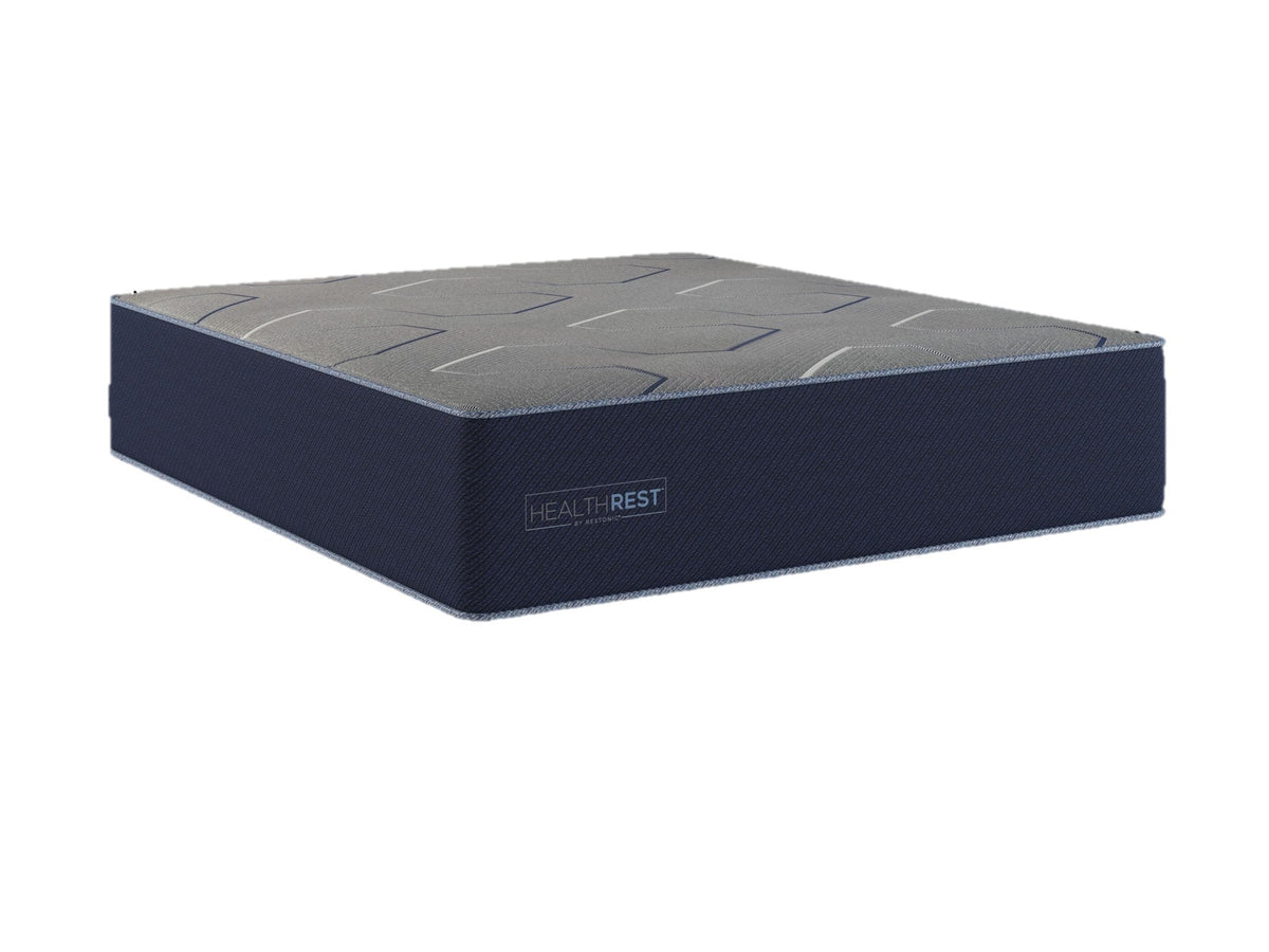 HealthRest PolarBreeze Plush Mattress with Cooling Gel Foam - Navy Blue