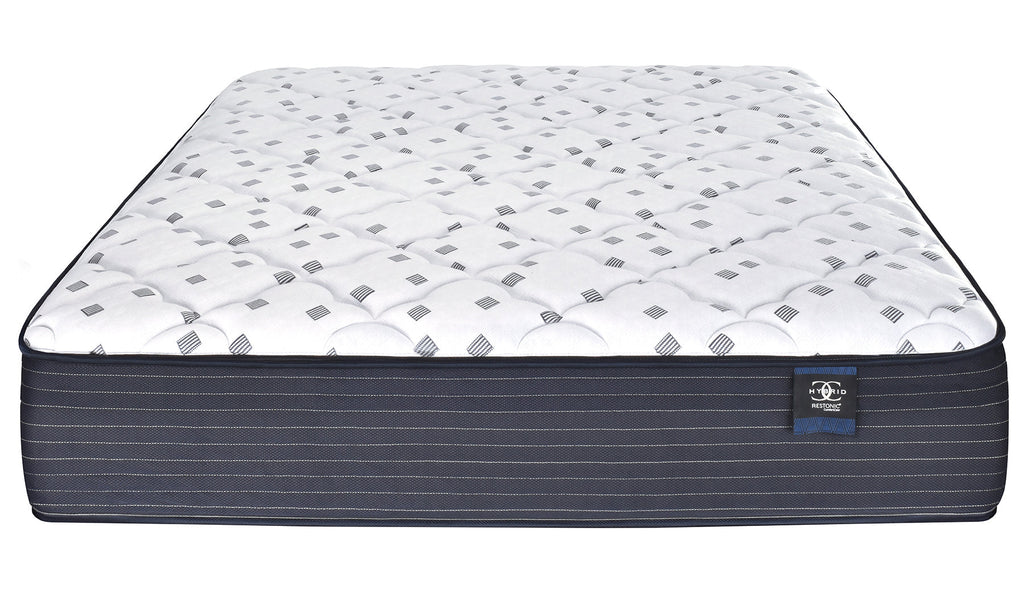 Hybrid Plush Mattress with Cooling Foam and Lumbar Support