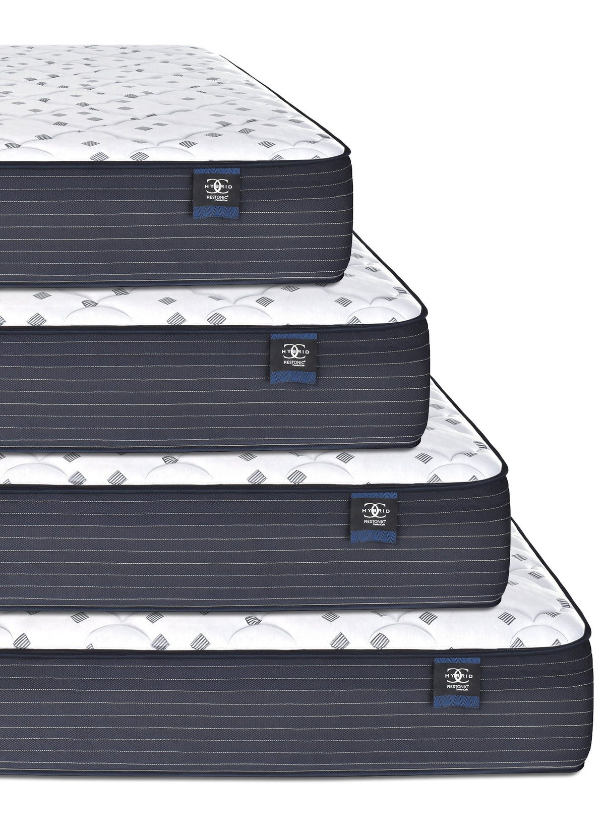 Hybrid Plush Mattress with Cooling Foam and Lumbar Support