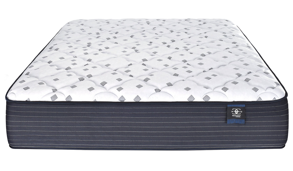 Hybrid Plush Mattress with Cooling Foam and Lumbar Support