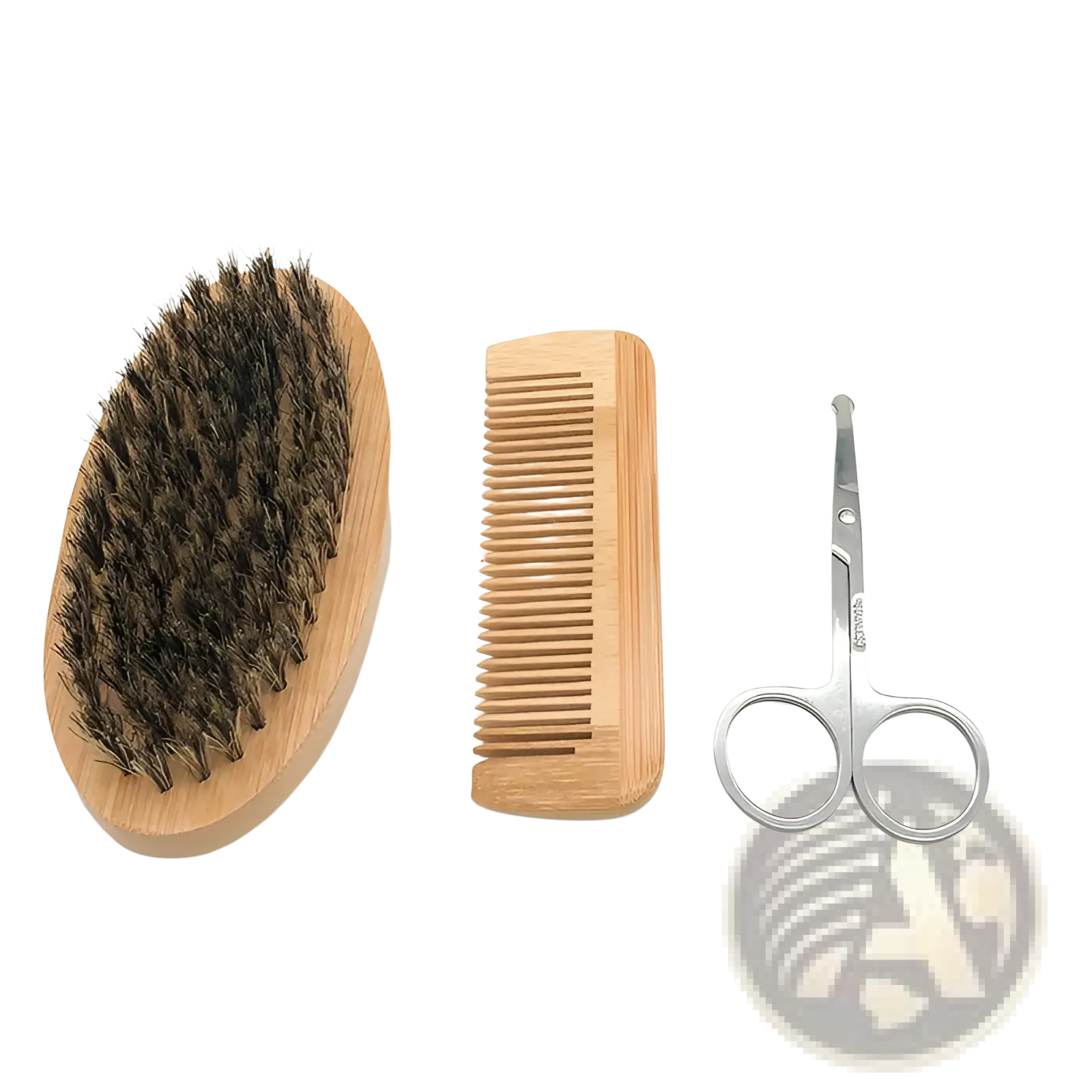 Sandalwood Beard Care Kit with Oil and Grooming Tools