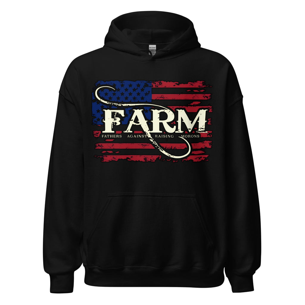 FARM Flag Hoodie - Black