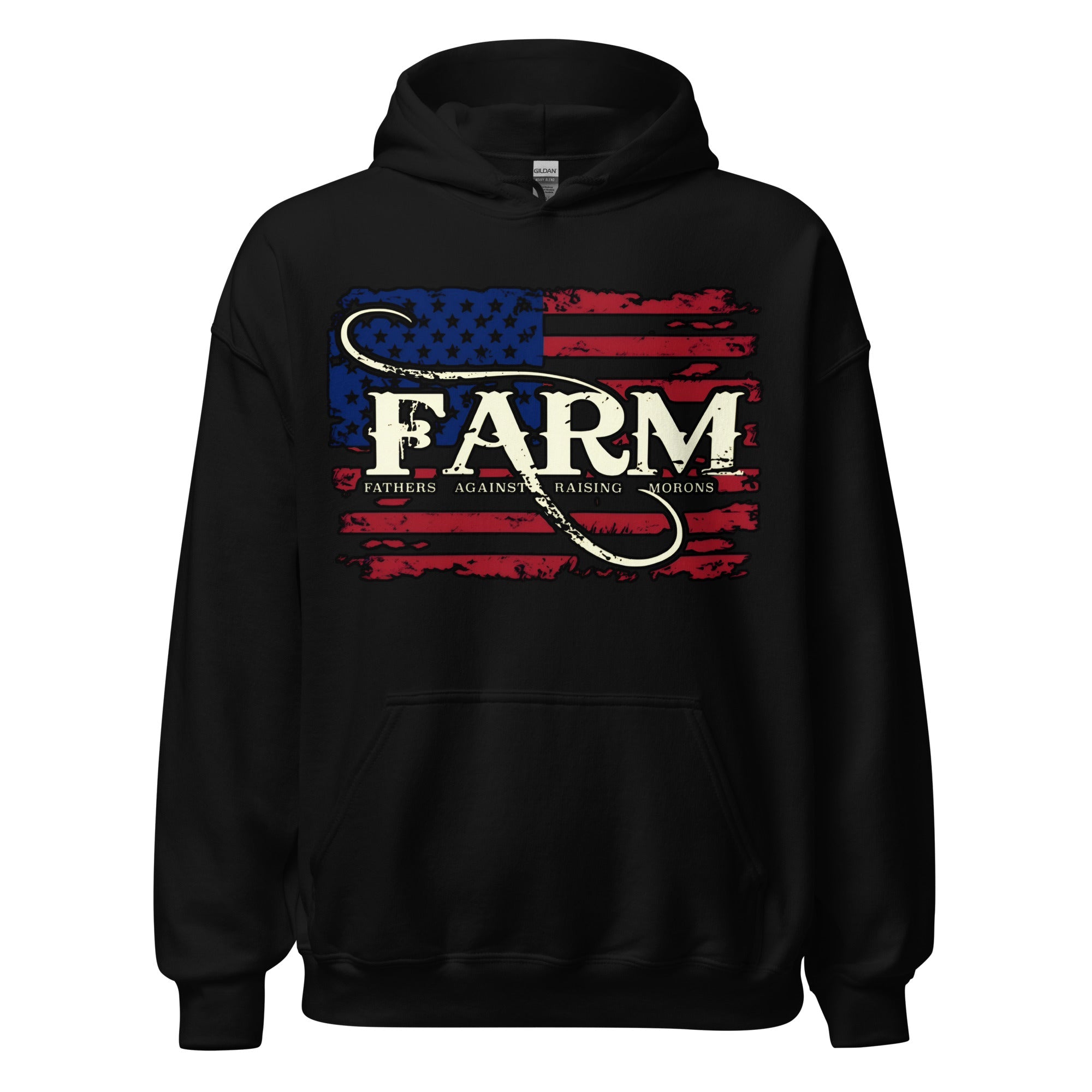 FARM Flag Hoodie - Black