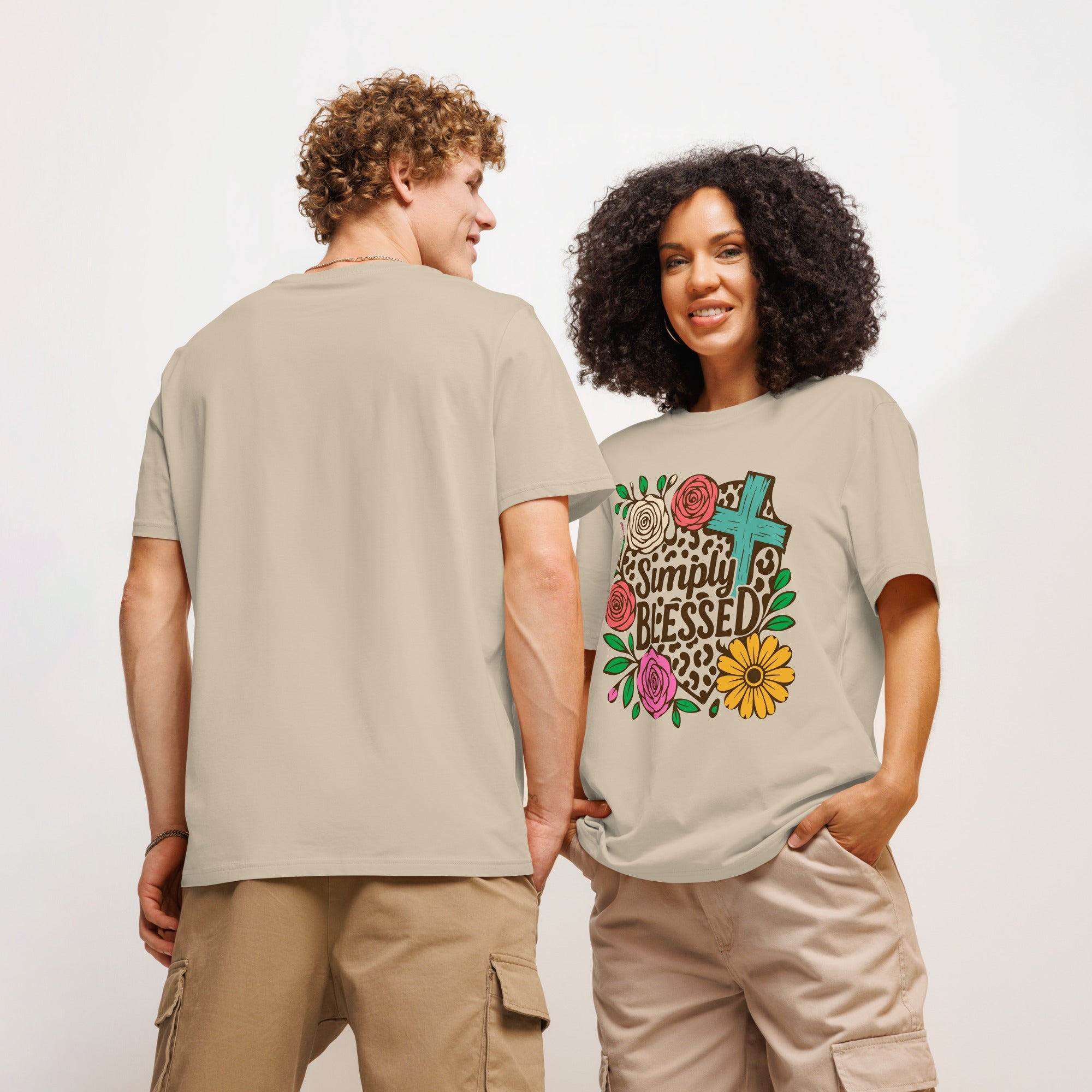 Simply Blessed T-shirt with Organic Cotton