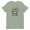 Dog Dad Camo Paw T-shirt